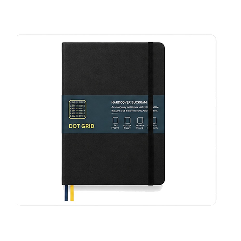 PAPERCOAL Classic hardcover A5 dot grid notebook